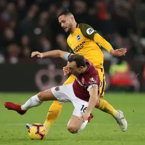 Premier League Clash: Brighton and Hove Albion vs. West Ham United at The London Stadium (02JAN19) Premier League Clash: Brighton and Hove Albion vs. West Ham United at The London Stadium (02JAN19)