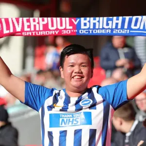 Premier League Clash: Liverpool vs. Brighton and Hove Albion at Anfield (30.10.21) Premier League Clash: Liverpool vs. Brighton and Hove Albion at Anfield (30.10.21)