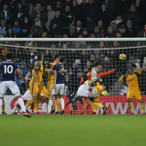 Premier League Clash: West Bromwich Albion vs. Brighton and Hove Albion at The Hawthorns on 13th January 2018 Premier League Clash: West Bromwich Albion vs. Brighton and Hove Albion at The Hawthorns on 13th January 2018