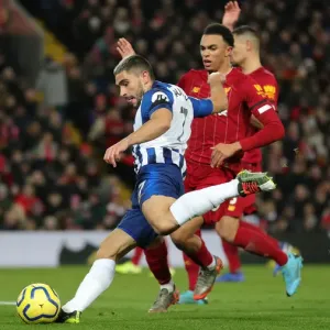 Premier League: Liverpool vs. Brighton and Hove Albion Showdown at Anfield (30NOV19) Premier League: Liverpool vs. Brighton and Hove Albion Showdown at Anfield (30NOV19)