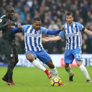 Premier League Showdown: Brighton & Hove Albion vs. Chelsea (20Jan18) - American Express Community Stadium Premier League Showdown: Brighton & Hove Albion vs. Chelsea (20Jan18) - American Express Community Stadium