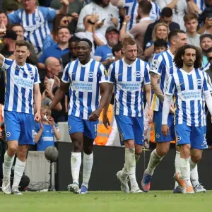 Premier League Showdown: Brighton vs. West Ham (22May22) - Intense Match Action at American Express Community Stadium Premier League Showdown: Brighton vs. West Ham (22May22) - Intense Match Action at American Express Community Stadium
