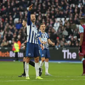 Premier League Showdown: West Ham United vs. Brighton and Hove Albion (1st February 2020, London Stadium) Premier League Showdown: West Ham United vs. Brighton and Hove Albion (1st February 2020, London Stadium)