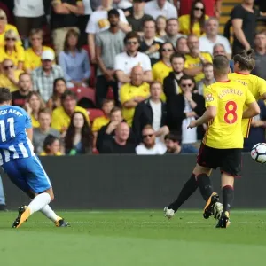 Premier League: Watford vs. Brighton & Hove Albion Clash at Vicarage Road (26.08.17)