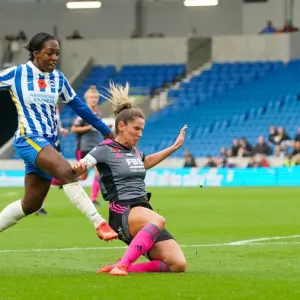 Premier League Women's Football: Brighton & Hove Albion vs. Leicester City - Showdown at American Express Community Stadium (14th November 2021) Premier League Women's Football: Brighton & Hove Albion vs. Leicester City - Showdown at American Express Community Stadium (14th November 2021)