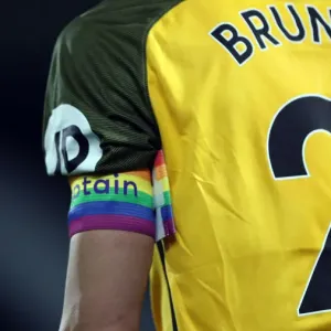 Rainbow Laces: Premier League Clash between Huddersfield Town and Brighton & Hove Albion (01DEC18) Rainbow Laces: Premier League Clash between Huddersfield Town and Brighton & Hove Albion (01DEC18)