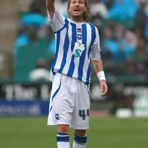 Robbie Savage in Action for Brighton & Hove Albion FC Robbie Savage in Action for Brighton & Hove Albion FC