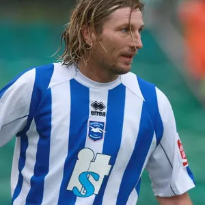 Robbie Savage in Action: Brighton & Hove Albion vs. Cheltenham Town Robbie Savage in Action: Brighton & Hove Albion vs. Cheltenham Town