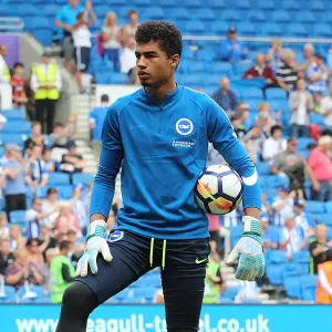 Robert Sanchez's Premier League Debut: Saving for Brighton & Hove Albion Against Manchester City (12AUG17) Robert Sanchez's Premier League Debut: Saving for Brighton & Hove Albion Against Manchester City (12AUG17)