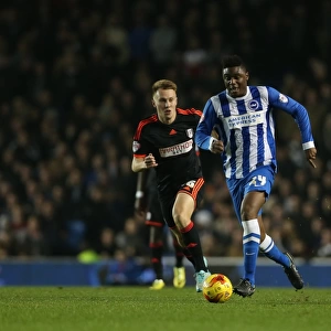 Rohan Ince in Action: Brighton & Hove Albion vs Fulham (29NOV14)