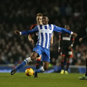 Rohan Ince in Action: Brighton & Hove Albion vs Fulham (29NOV14)