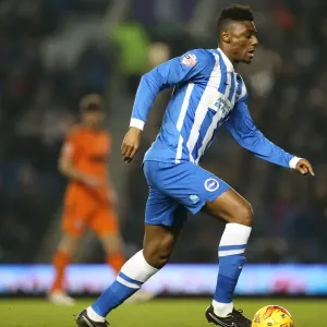 Rohan Ince in Action: Brighton vs. Ipswich Championship Clash (January 2015)