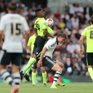 Rohan Ince in Action: Fulham vs. Brighton and Hove Albion, Sky Bet Championship 2015 Rohan Ince in Action: Fulham vs. Brighton and Hove Albion, Sky Bet Championship 2015