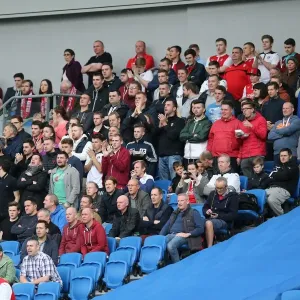 Rotherham Fans at American Express Community Stadium during SkyBet Championship Match against Brighton and Hove Albion (25th October 2014) Rotherham Fans at American Express Community Stadium during SkyBet Championship Match against Brighton and Hove Albion (25th October 2014)