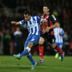 Sam Baldock Scores: Brighton and Hove Albion Win SkyBet Championship Clash Against Bournemouth (1st November 2014) Sam Baldock Scores: Brighton and Hove Albion Win SkyBet Championship Clash Against Bournemouth (1st November 2014)