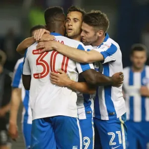 Sam Baldock Scores the Winning Goal for Brighton & Hove Albion against Colchester United in EFL Cup (09AUG16) Sam Baldock Scores the Winning Goal for Brighton & Hove Albion against Colchester United in EFL Cup (09AUG16)