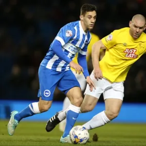 Sam Baldock Scores the Winning Goal: Brighton & Hove Albion vs Derby County (3 March 2015) Sam Baldock Scores the Winning Goal: Brighton & Hove Albion vs Derby County (3 March 2015)