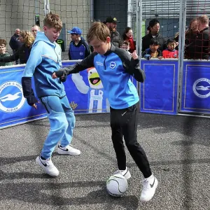 Behind the Scenes: Open Training Day at American Express Community Stadium - Brighton & Hove Albion FC (11APR23)