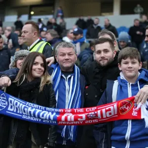 Sea of Passion: Brighton & Hove Albion vs Arsenal FA Cup Clash (25Jan15) Sea of Passion: Brighton & Hove Albion vs Arsenal FA Cup Clash (25Jan15)