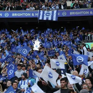 Sea of Seagulls: Brighton and Hove Albion Fans at Wembley FA Cup Semi-Final vs Manchester United (23APR23) Sea of Seagulls: Brighton and Hove Albion Fans at Wembley FA Cup Semi-Final vs Manchester United (23APR23)