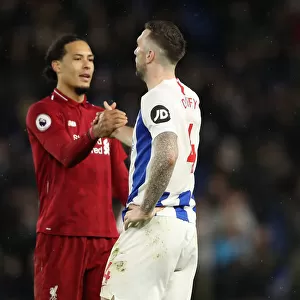 Shane Duffy Defending: Brighton and Hove Albion vs Liverpool (January 2019) - Premier League Clash