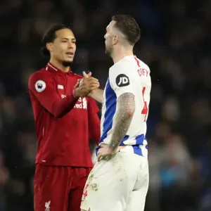 Shane Duffy Defending: Brighton and Hove Albion vs Liverpool (January 2019) - Premier League Clash Shane Duffy Defending: Brighton and Hove Albion vs Liverpool (January 2019) - Premier League Clash