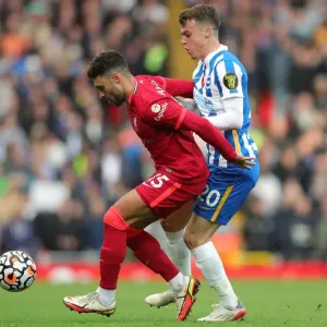 Showdown at Anfield: Liverpool vs. Brighton and Hove Albion - 2021/22 Premier League Clash (30OCT21) Showdown at Anfield: Liverpool vs. Brighton and Hove Albion - 2021/22 Premier League Clash (30OCT21)