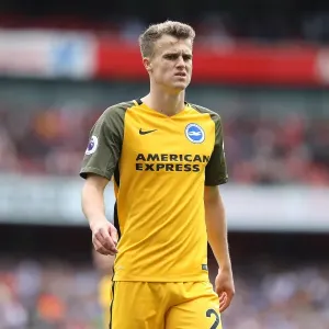Solly March in Action: Arsenal vs. Brighton and Hove Albion, Premier League (1st October 2017) Solly March in Action: Arsenal vs. Brighton and Hove Albion, Premier League (1st October 2017)