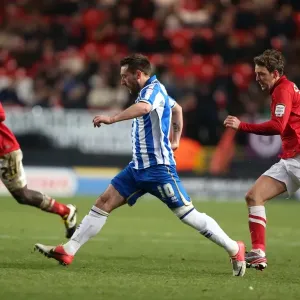Stephen Dobbie in Action: Charlton Athletic vs. Brighton & Hove Albion, Npower Championship, December 8, 2012