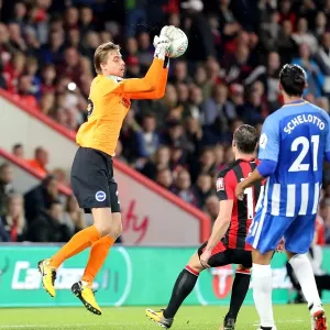 Tim Krul Saves for Brighton and Hove Albion in EFL Cup Clash against Bournemouth (19SEP17) Tim Krul Saves for Brighton and Hove Albion in EFL Cup Clash against Bournemouth (19SEP17)