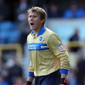 Tomasz Kuszczak Print: Brighton and Hove Albion FC Goalkeeper