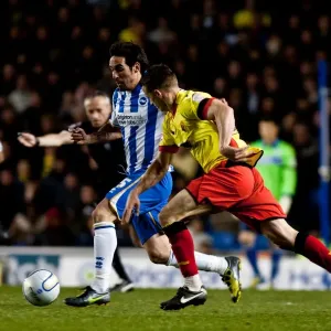 Vicente's Action-Packed Performance: Brighton & Hove Albion vs Watford, April 17, 2012 Vicente's Action-Packed Performance: Brighton & Hove Albion vs Watford, April 17, 2012