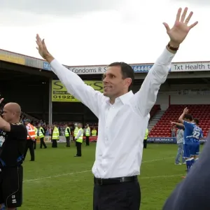 Walsall Celebrations: A Memorable Away Game from Brighton & Hove Albion's 2010-11 Season