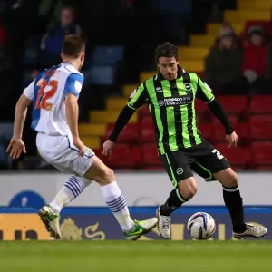 Wayne Bridge in Action: Npower Championship Clash between Blackburn Rovers and Brighton & Hove Albion (January 2013) Wayne Bridge in Action: Npower Championship Clash between Blackburn Rovers and Brighton & Hove Albion (January 2013)