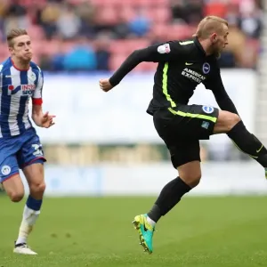 Wigan Athletic v Brighton and Hove Albion EFL Sky Bet Championship 22 / 10 / 2016 Wigan Athletic v Brighton and Hove Albion EFL Sky Bet Championship 22 / 10 / 2016