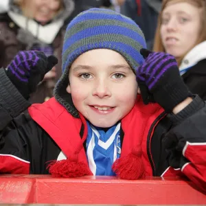 A young fan at Exeter City, January 2011