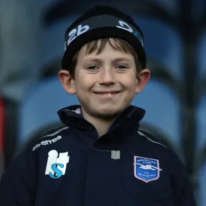 A young fan at Huddersfield Town, December 2010 A young fan at Huddersfield Town, December 2010