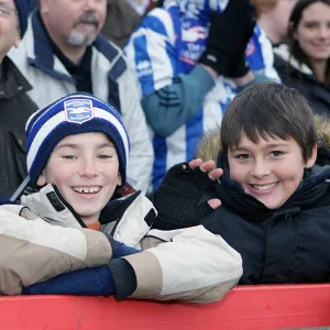 Young fans at Exeter City, January 2011