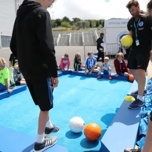 Young Seagulls in Action: Open Training Session at Brighton & Hove Albion FC (July 2016) Young Seagulls in Action: Open Training Session at Brighton & Hove Albion FC (July 2016)