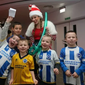 Young Seagulls Christmas Party 2014 at American Express Community Stadium Young Seagulls Christmas Party 2014 at American Express Community Stadium
