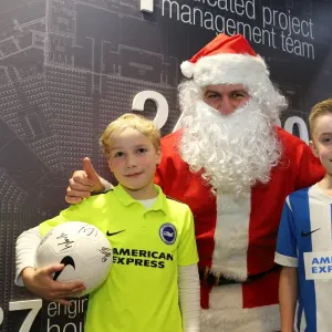 Young Seagulls Holiday Celebration at American Express Community Stadium, December 2015