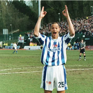 Zamora celebrates against Notts County