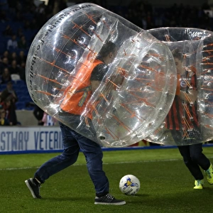 Zorb Football: Brighton and Hove Albion vs. AFC Bournemouth, Sky Bet Championship 2015 (10APR15)