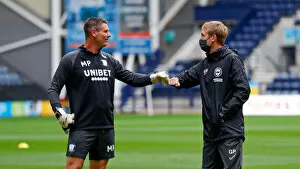 Preston North End 23SEP20 Gallery: 02 Graham Potter and Mike Pollitt