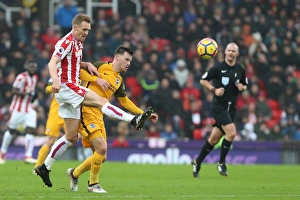 10FEB18: Premier League Battle - Stoke City vs. Brighton and Hove Albion at The Bet365 Stadium