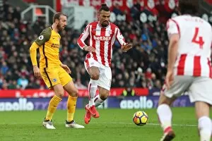 Images Dated 10th February 2018: 10FEB18: Premier League Showdown - Stoke City vs. Brighton and Hove Albion at The Bet365 Stadium