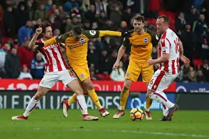 10FEB18: Stoke City vs. Brighton and Hove Albion - Premier League Clash at The Bet365 Stadium