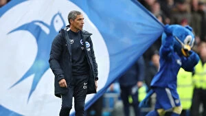 Images Dated 10th November 2018: 10NOV18: Premier League Showdown - Cardiff City vs. Brighton and Hove Albion at Cardiff City Stadium