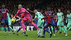 Images Dated 11th February 2023: 11FEB23: Intense Premier League Rivalry - Crystal Palace vs. Brighton & Hove Albion at Selhurst Park