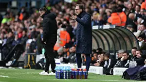 Leeds United 11MAR23 Prints: 11MAR23: Intense Premier League Clash - Leeds United vs. Brighton and Hove Albion